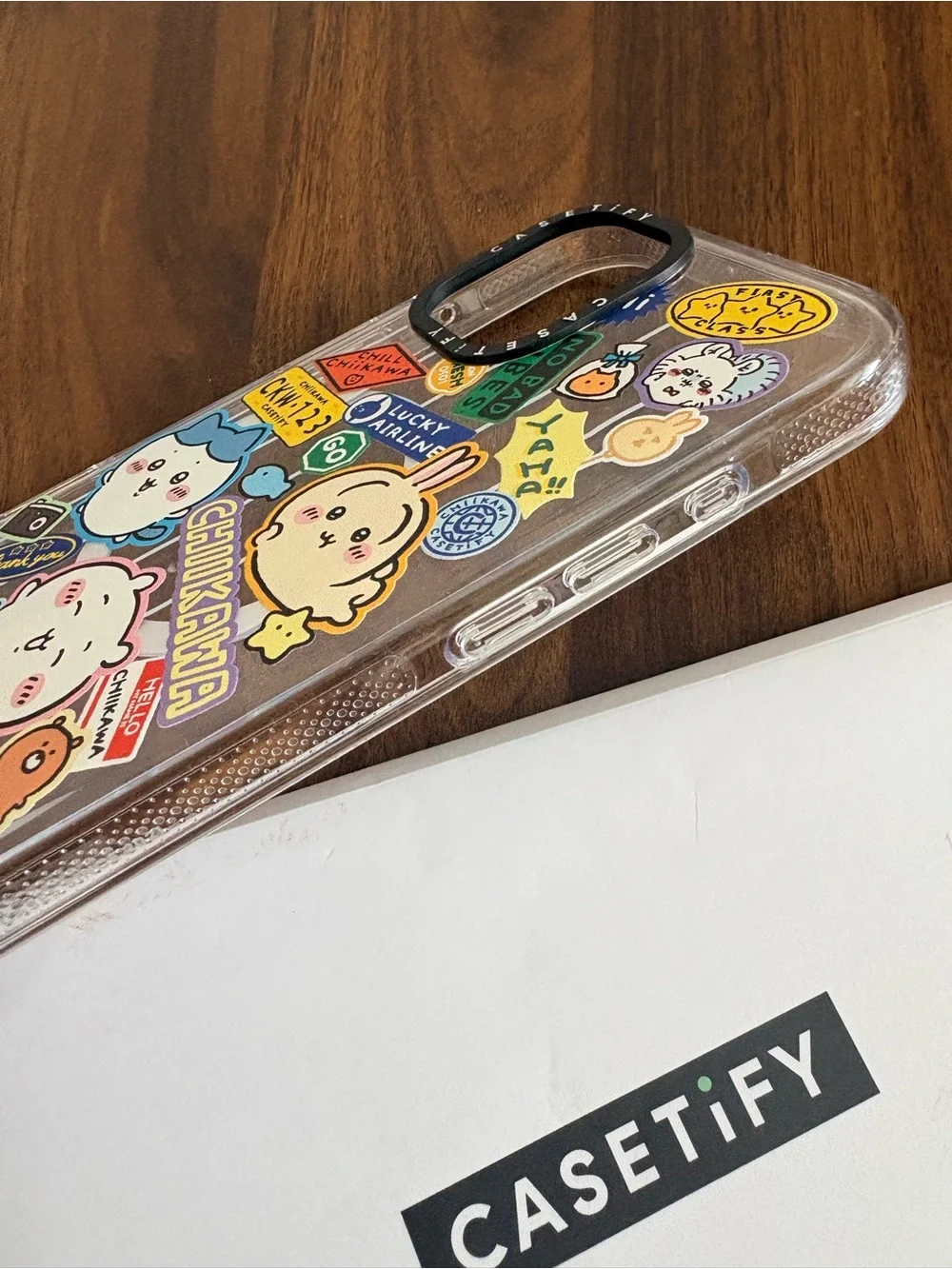 Casetify clear plastic